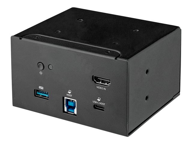 StarTech.com Laptop Docking Module for Conference Table Connectivity Box - 4K HDMI - USB-C / USB-A - USB-C PD - Boardroom Docking Station (MOD4DOCKACPD) - Docking station - USB-C - HDMI - 1GbE - for P/N: BEZ4MOD, BOX4MODULE