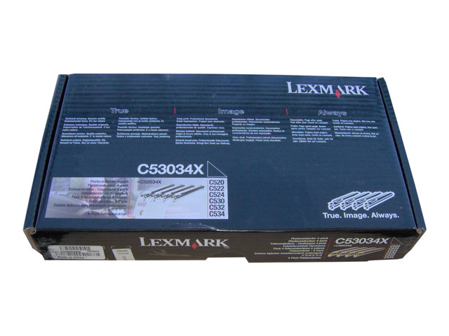 LEXMARK C53X PHOTOCONDUCTOR UNIT 4PK