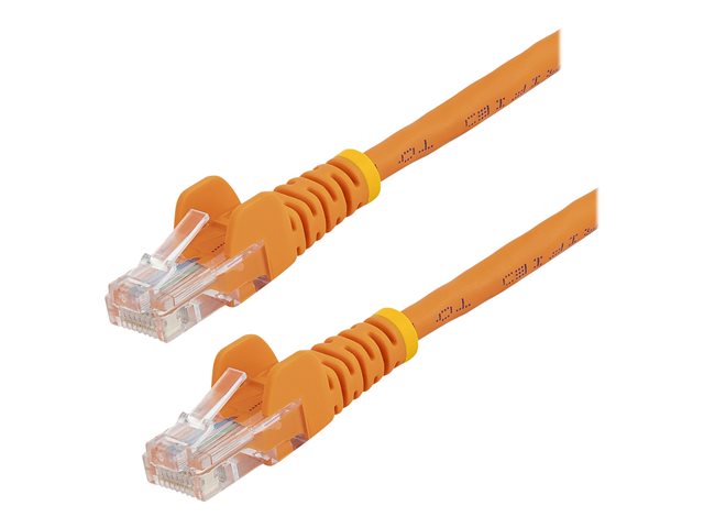 StarTech.com CAT5e Cable - 10 m Orange Ethernet Cable - Snagless - CAT5e Patch Cord - CAT5e UTP Cable - RJ45 Network Cable - patch cable - 10 m - orange