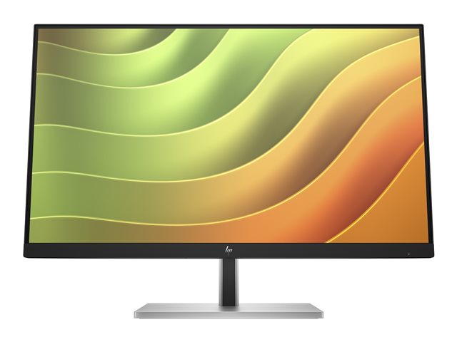 HP E24u G5 - E-Series - LED monitor - 23.8" - 1920 x 1080 Full HD (1080p) @ 75 Hz - IPS - 250 cd/m² - 1000:1 - 5 ms - HDMI, DisplayPort, USB-C - black head, black and silver (stand)