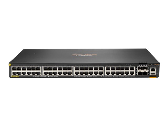 HPE Aruba 6200F 48G Class4 PoE 4SFP+ 740W Switch - switch - 52 ports - Managed - rack-mountable