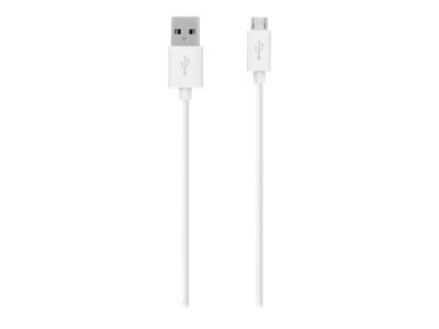 Belkin MixIt Colour Range 2m Micro USB Cable in White F2CU012bt2M-WHT