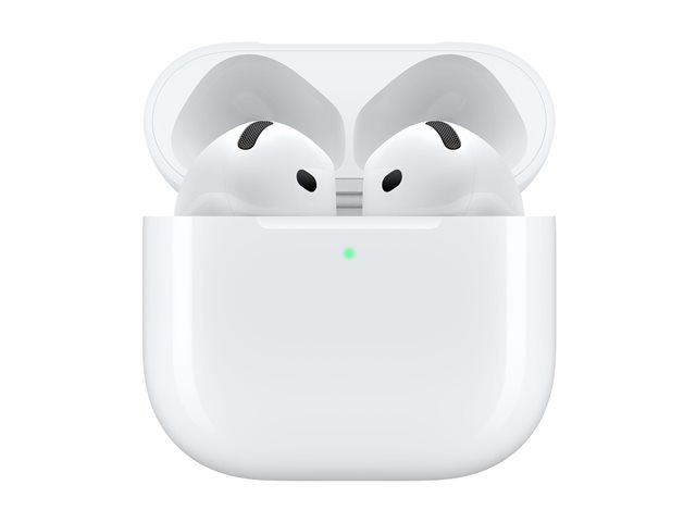 Apple AirPods 4 with Active Noise Cancellation - True wireless earphones with mic - ear-bud - Bluetooth - active noise cancelling - white