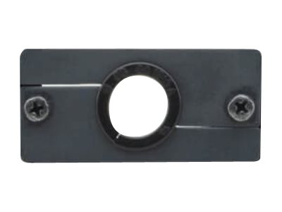Wall Plate Insert Cable Pass-Through BLK