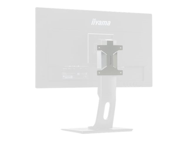 Iiyama - Mounting component (VESA mount bracket) - for mini PC - black - mounting interface: 100 x 100 mm - monitor