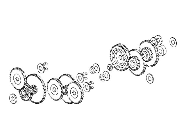 KIT DRIVE GEARS TTP21X0 .