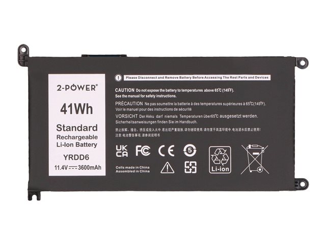 2-Power - laptop battery - 11.4 V - Li-pol - 3685 mAh - 42 Wh