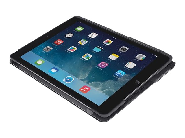 CANVAS KEYBOARD CASE FOR IPAD AIR 2-CARBON BLK-FRA