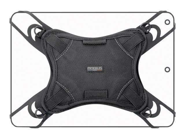 UTILITY HANDLE TABLET 9-10.1IN STRAPS POLYESTER 1680D SILICON