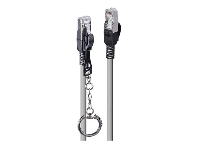 Lindy patch cable - 10 m - grey