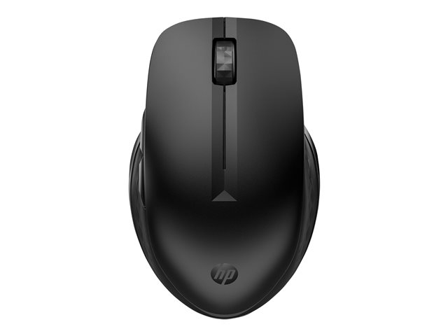 HP 435 - mouse - 2.4 GHz, Bluetooth - jack black