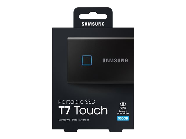 Samsung T7 Touch MU-PC500K - SSD - 500 GB - USB 3.2 Gen 2