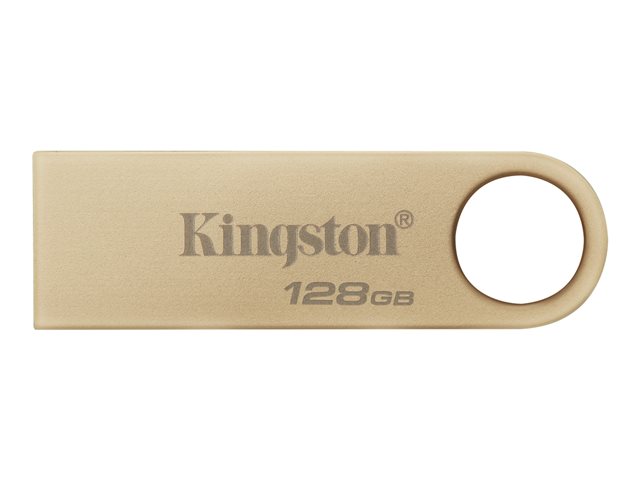 Kingston DataTraveler SE9 G3 - USB flash drive - 128 GB - USB 3.2 Gen 1 - gold
