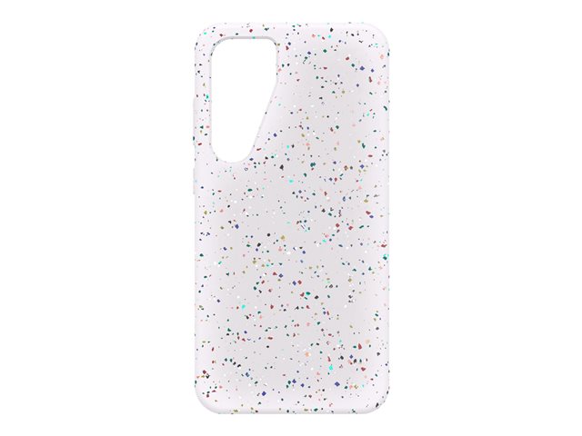 OtterBox Symmetry Core Series - Back cover for mobile phone - REGRIND silicone, synthetic rubber - sprinkles (white) - for Samsung Galaxy S24+