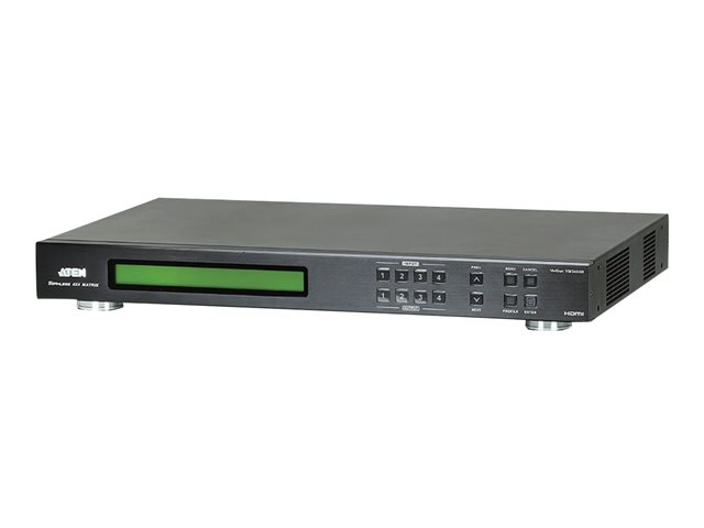 ATEN 4x4 HDMI Matrix Switch with Scaler VM5404H - video/audio switch - Managed - rack-mountable