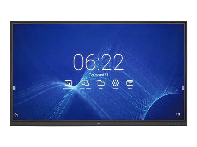 NEC MultiSync CB861Q CB Series - 86" LED-backlit LCD display - 4K - for digital signage / interactive communication