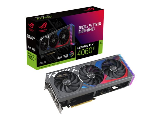 ASUS ROG Strix GeForce RTX 4060 Ti 16GB - Advanced Edition - graphics card - GeForce RTX 4060 Ti - 16 GB
