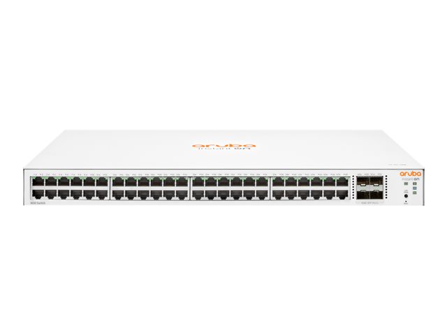 HPE Aruba Instant On 1830 48G 4SFP Switch - Switch - smart - 48 x 10/100/1000 + 4 x Gigabit SFP - desktop, rack-mountable