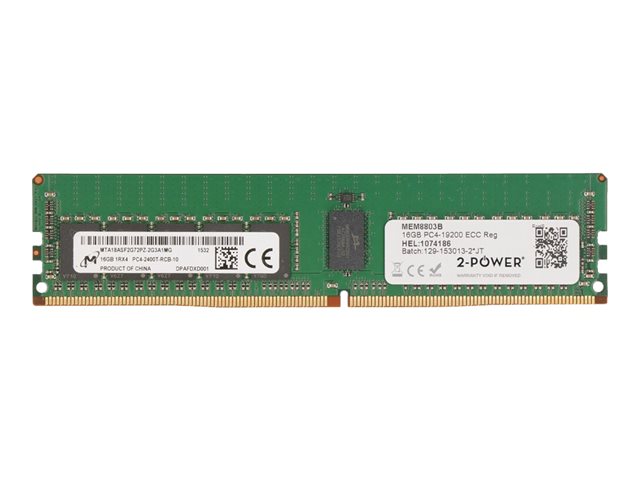 2-Power - DDR4 - module - 32 GB - DIMM 288-pin - 3200 MHz / PC4-25600 - registered