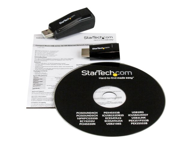 StarTech.com Samsung XE303 Chromebook VGA and USB 2.0 Ethernet Adapter Kit - notebook accessories bundle