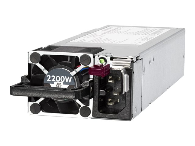 HPE - Power supply - hot-plug (plug-in module) - 80 PLUS Platinum - AC 200-240 V - 2200 Watt
