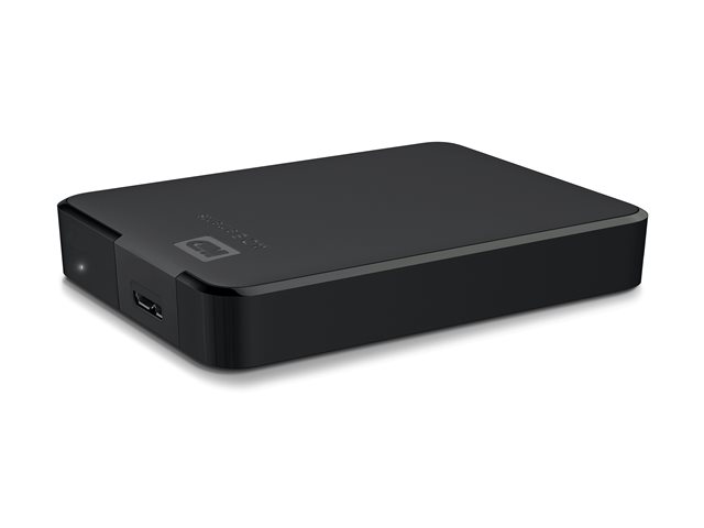 WD Elements Portable WDBHJS0060BBK - Hard drive - 6 TB - external (portable) - USB 3.1 Gen 1 - black