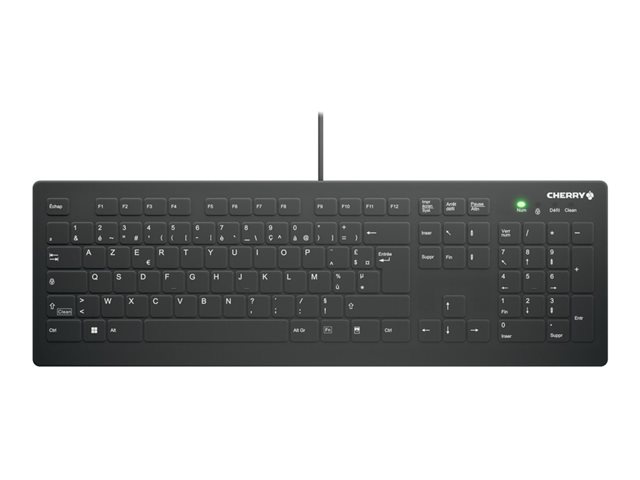 Active Key AK-C8112 - keyboard - medical - 100% full size - AZERTY - French - black Input Device