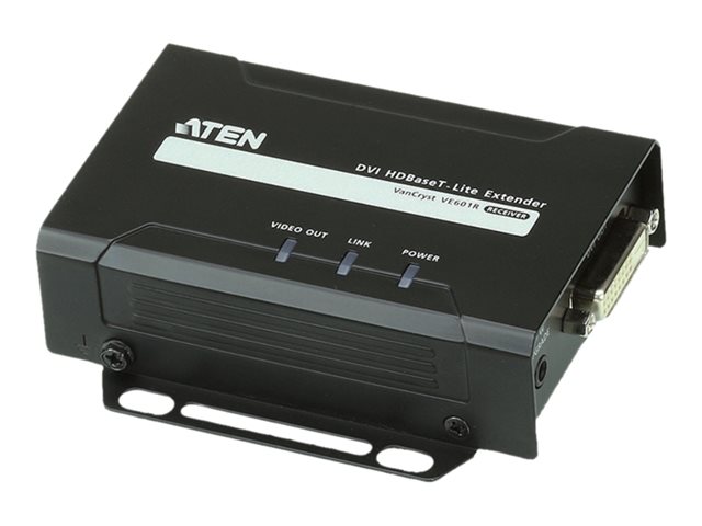 ATEN VanCryst VE601 DVI HDBaseT-Lite Extender, Receiver - video extender - HDBaseT
