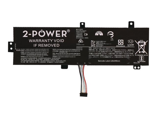 2-Power - laptop battery - Li-pol - 3948 mAh - 30 Wh