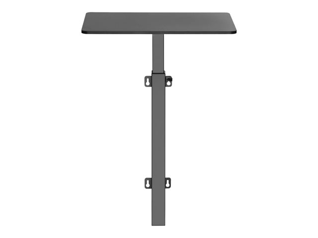 Eaton Tripp Lite Series Safe-IT Adjustable-Height Wall-Mount Workstation, Antimicrobial Protection mounting kit - for LCD display / keyboard / mouse / CPU / notebook - black