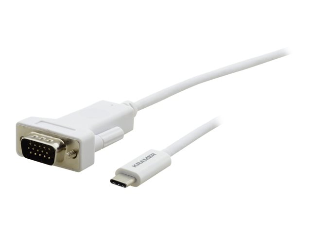 Kramer C-USBC/GM Series C-USBC/GM-6 - video adapter cable - USB-C to HD-15 (VGA) - 1.8 m