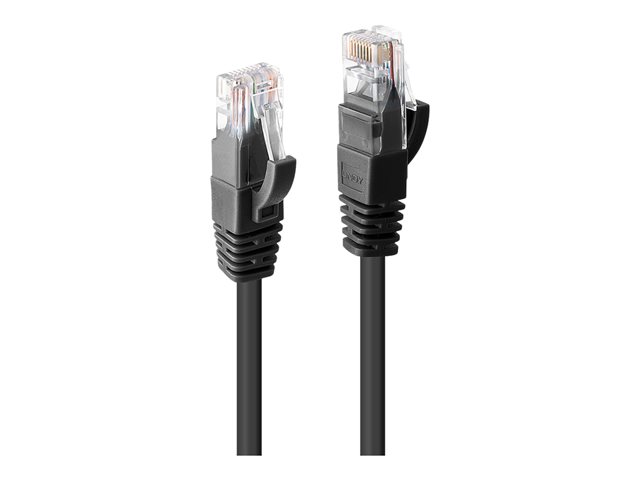 Lindy patch cable - 7.5 m - black