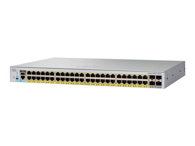 Cisco Catalyst 2960L-SM-48TQ - switch - 48 ports - smart - rack-mountable