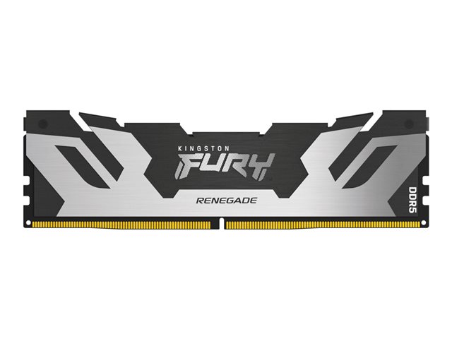 Kingston FURY Renegade - DDR5 - module - 48 GB - DIMM 288-pin - 6400 MT/s / PC5-51200 - CL32 - 1.4 V - unbuffered - non-ECC - black, silver
