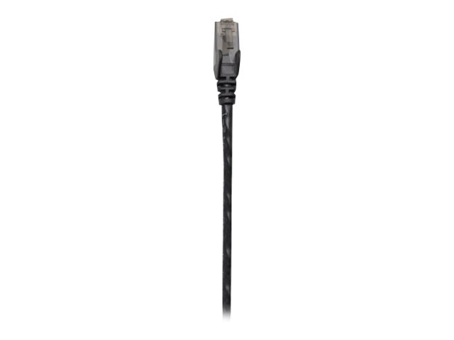 NETWORK CABLE CAT6 CCA 3M BLACK U/UTP SNAGLESS/BOOTED