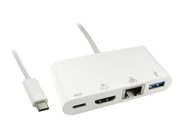 Cables Direct - docking station - USB-C - 1GbE