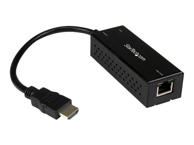 StarTech.com 4K HDBaseT Extender - Compact - HDMI over CAT5e / CAT6 - HDMI to HDBaseT Converter - USB Powered - Up to 4K - HDMI over Ethernet (ST121HDBTD) - Video extender - over CAT 5e/6 - 19 pin HDMI Type A / RJ-45 - up to 70 m