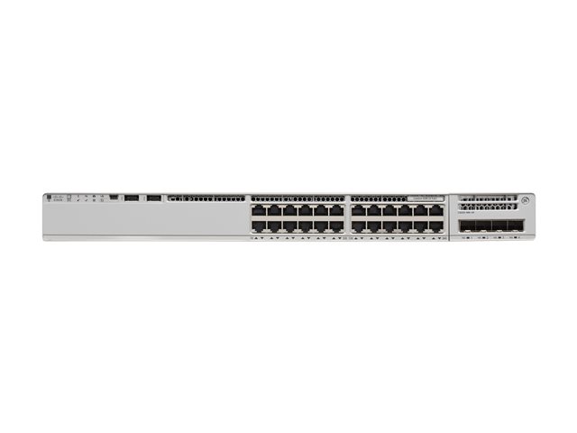 Cisco Catalyst 9200 - Enhanced VRF, Network Advantage - switch - L3 - smart - 24 x 10/100/1000 (PoE+) + 4 x 10 Gigabit SFP+ - rack-mountable - PoE+