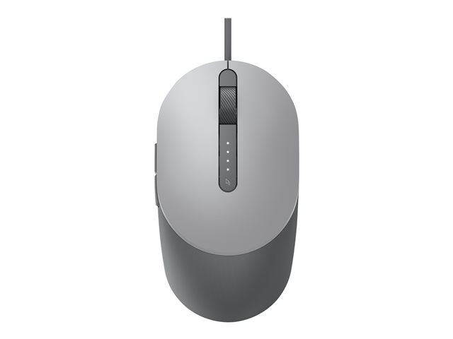 Dell MS3220 - Mouse - laser - 5 buttons - wired - USB 2.0 - titan grey - with 3 years Advanced Exchange Service