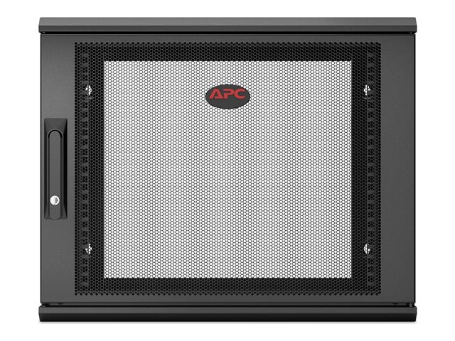 APC NetShelter WX AR109SH6 - Cabinet - wall mountable - black - 9U - 19"