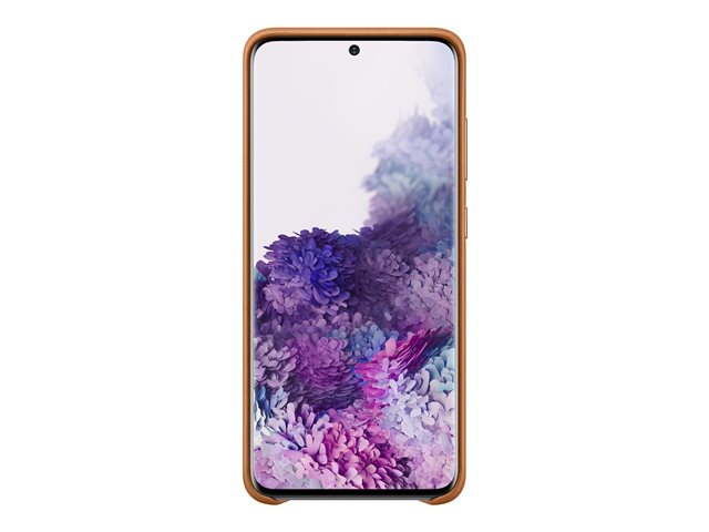 Samsung Leather Cover EF-VG980 - back cover for mobile phone