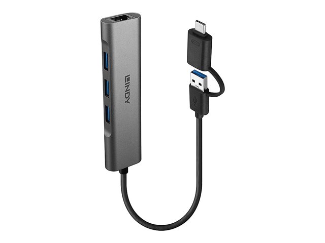USB 3.2 GEN 1 HUB GIGABIT ETHERNET CONVERTER