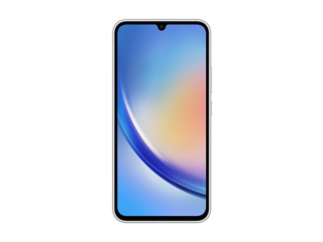 Samsung Galaxy A34 5G - awesome silver - 5G smartphone - 128 GB - GSM
