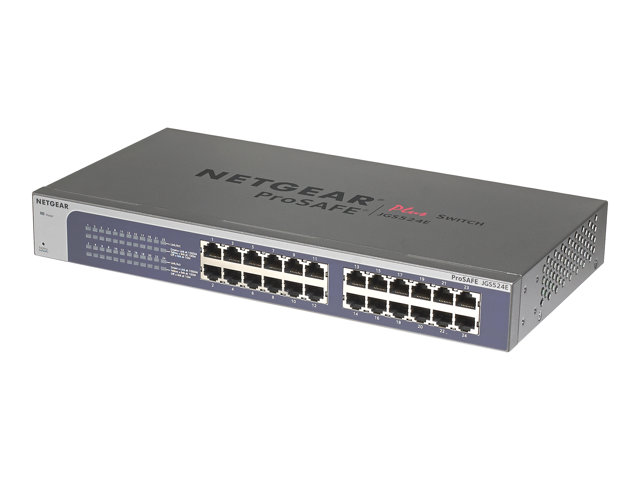 NETGEAR Plus JGS524Ev2 - switch - 24 ports - Managed - rack-mountable