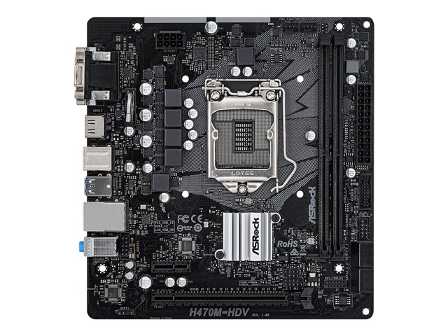 H470M-HDV M-ATX LGA1200 2 DDR4