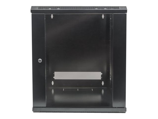 NETWORK CABINET WALL MOUNT 12U- (STANDARD) 600MM BLACK FLATPACK