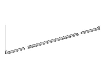 APC HyperPod Frame Aisle Length Beam 8-12ft - Rack telescopic shelf (pack of 2)