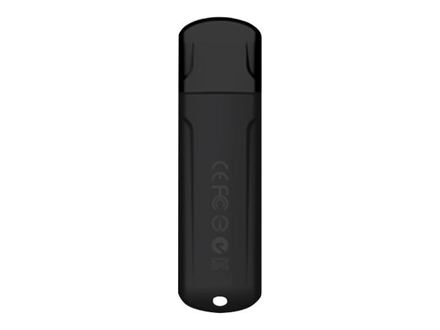 Transcend JetFlash Endurance Series 750 - USB flash drive - 16 GB - USB 3.0 - piano black