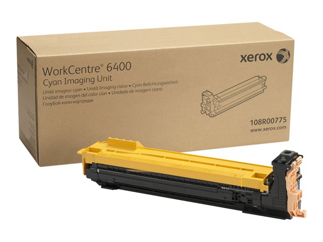 Xerox WorkCentre 6400 - Cyan - original - drum kit - for WorkCentre 6400, 6400/XFM, 6400S, 6400SFS, 6400X, 6400XF, 6400XM