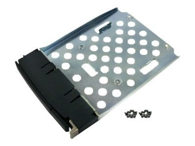 QNAP SP-SS-TRAY - Hard drive tray - black, silver - for QNAP SS-439 Pro Turbo NAS, SS-839 Pro, SS-839 Pro Turbo NAS